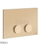 Gessi ANELLO Клавиша смыва для инсталляции Geberit omega 12 54627-735, Warm Bronze PVD