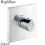 Axor Starck Organic Термостат Highflow, внешняя часть 12711000, хром глянец
