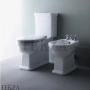 GSI Classic 70 Унитаз моноблок 871711, сиденье микролифт ”White soft-close”, белый глянец