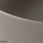 ArtCeram Jolie раковина накладная круглая JOL001 41 00, Brown Matera матовый