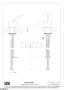 Gessi Goccia Рычаг удаленного управления 33700-706, Black Metal PVD