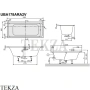 Villeroy & Boch ARCHITECTURA Ванна встраиваемая UBA178ARA2V-01, акрил, белый глянец
