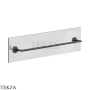 Gessi INGRANAGGIO Полотенцедержатель для крепления на стекло, 60 см 63928-707, Black Metal Brushed PVD