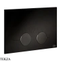 Gessi Total look Клавиша смыва для инсталляции Geberit omega 12, 54615-706, Black Metal PVD
