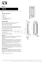 Gessi Pelle Tresse Полотенцедержатель для крепления на стекло, 45 см 78732-433, Crème/ Nickel PVD