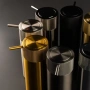 Boheme Uno Дозатор для жидкого мыла настольный 10929-SGM, Shine gun metall