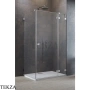 Radaway Essenza Pro KDJ Душевая дверь 120 см, левая, 10097120-91-01L, брашированный никель