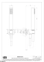 Gessi INCISO SHOWER Душевой комплект с держателем 58123-791, Deep Bronze Br. PVD