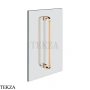 Gessi Perle Полотенцедержатель для крепления на стекло, 30 см 74631-735, бронза глянец