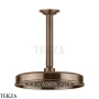 Gessi VENTI20 Верхний душ 200 с потолочным креплением под размер 65150-708, Copper Brushed PVD