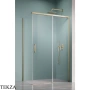 Radaway Idea 8 KDJ Душевая дверь 100 см, правая, 10340520-98-01R, брашированное светлое золото