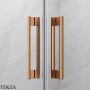 Radaway Idea 8 DWD Душевая дверь 47 см, 10380470-93-01, брашированная медь