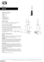 Gessi ANELLO Туалетный ершик настенный, композит черный 63720-791, Deep Bronze Br. PVD