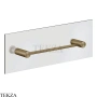 Gessi 316 ACCESSORIES Полотенцедержатель для крепления на стекло, 30 см 54921-791, Deep Bronze Brushed PVD