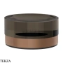 Gessi Perle Мыльница настольная круглая 74826-708, медь Brushed