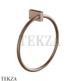 Gessi Rettangolo Держатель для полотенца кольцевой 20909-708, Copper Brushed