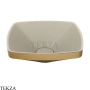 Gessi Jacqueline Раковина настольная, без перелива 77610-726, бронза Brushed