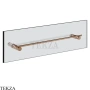 Gessi Incastri Полотенцедержатель для крепления на стекло, 45 см 75513-708, медь Brushed
