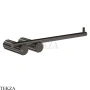 Gessi Incastri Держатель туалетной бумаги без крышки 75455-707, black хром Brush