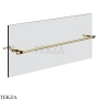 Gessi Jacqueline Полотенцедержатель для крепления на стекло, 60 см 77515-710, шампань глянец