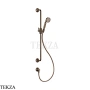 Gessi VENTI20 Штанга в комплекте с душевой лейкой, шланг, вывод 65142-761, Coffee Bronze Br. PVD