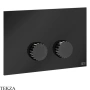 Gessi Incastri Клавиша смыва для инсталляции Tece profil octa 2 75617-706, black хром глянец