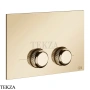 Gessi VENTI20 Клавиша смыва для Geberit omega 12 54655-735, Warm Bronze PVD