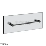 Gessi Ludovica Полотенцедержатель для крепления на стекло, 30 см 76511-706, black хром глянец