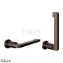 Gessi INCISO accessories Бумагодержатель без крышки 58455-845, Dark Bronze