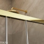 Radaway Idea S1 Боковая стенка 80 см, правая, 387051-09-01R, золото глянец