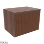 Flaminia Cubika модуль хранения подвесной 70×50×50 см, 1 ящик и внутренний ящик, орех Noce Greca