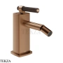 Gessi Jacqueline Смеситель для биде без гарнитура 77268-708, медь Brushed