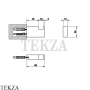 Gessi Rettangolo Крючок для халата и полотенец 20921-031, хром глянец