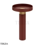 Gessi Pelle Tresse Раковина отдельностоящая, слив в пол, без перелива 78607-431, Red Cherry/ Bronze Br. PVD