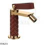 Gessi Pelle Laccetto Смеситель для биде, без гарнитура, 78468-430, Red Cherry/ Warm Bronze PVD