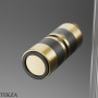 Radaway Nes KDJ-B Душевая дверь 100 см, левая L, 10025100-99-01L, брашированное золото