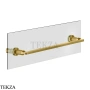 Gessi INCISO accessories Полотенцедержатель для крепления на стекло, 45 см 58615-716, Gold Br. PVD