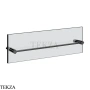 Gessi Ludovica Полотенцедержатель для крепления на стекло, 60 см 76515-706, black хром глянец