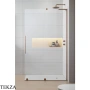 Radaway Furo SL Walk-in Душевая дверь 53,8 см, левая, 10306538-93-01L, брашированная медь