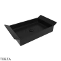 Flaminia BOX 60 раковина накладная 72,5×40×15 см, чёрный Carbone матовый