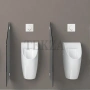 Catalano Comfort Писсуар безободковый, с отв. для крышки 0932641021, белый матовый
