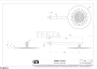 Gessi 316 SHOWER Верхняя душевая лейка с креплением 54148-791, Deep Bronze Brushed PVD