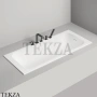 SALINI ORLANDA KIT Ванна встраиваемая S-Sense, щелевой слив 102115G, белый глянцевый