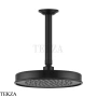Gessi VENTI20 Верхний душ 200 с потолочным креплением под размер 65150-299, Black XL