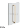 Gessi Perle Полотенцедержатель для крепления на стекло, 60 см 74635-791, бронза Deep