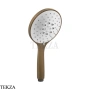 Gessi Shower Душевая лейка 3-х позиционная с белым диском 14376-713, Antique Brass