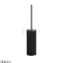 Gessi 316 ACCESSORIES Ёршик напольный, композит черный 54744-239, Steel Brushed