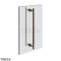 Gessi Pelle Tresse Полотенцедержатель для крепления на стекло, 60 см 78633-761, Coffee Bronze Brushed PVD