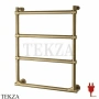 Margaroli Sole 512-4 M Полотенцесушитель электрический 5124704MBB, Matt Old Brass