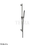 Gessi Incastri Штанга в комплекте с душевой лейкой и шлангом 75042-707, black хром Brush